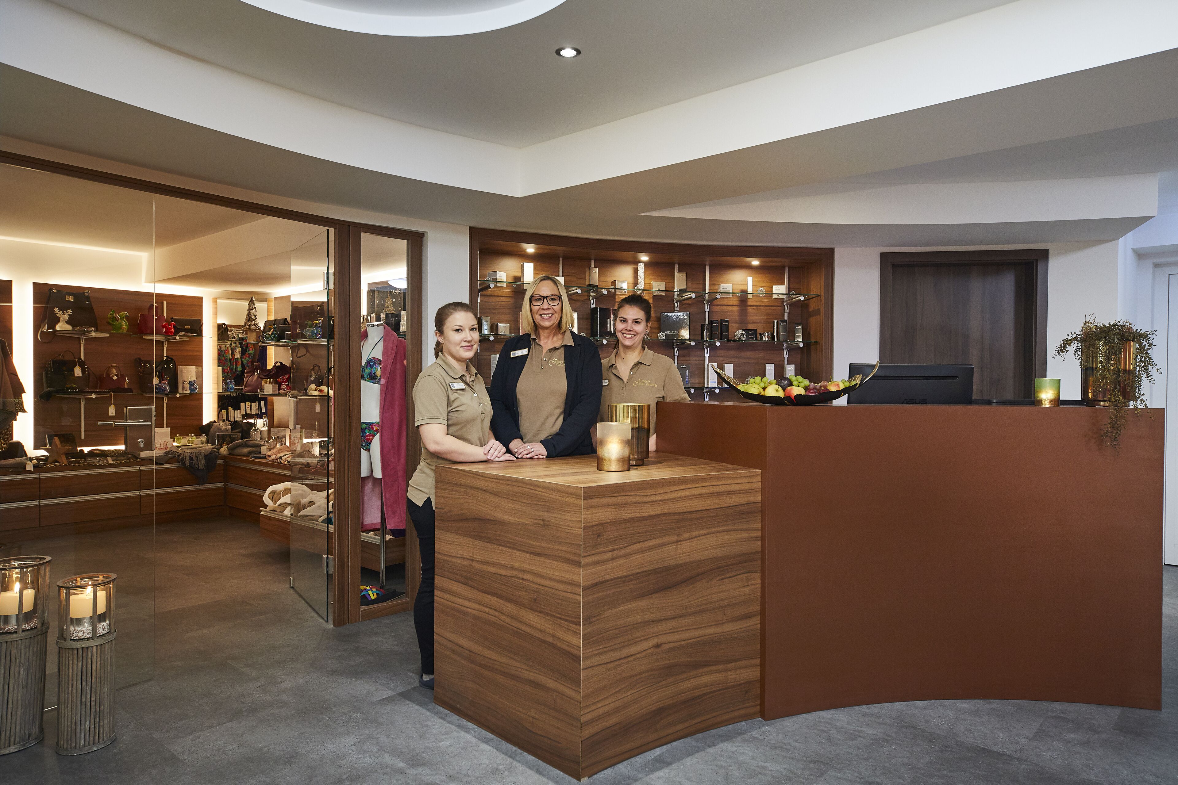 Spa reception