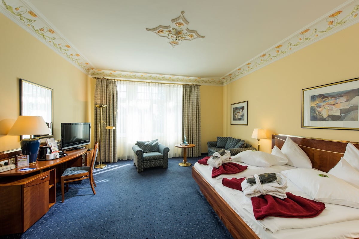 Junior suite | Een kluis op de kamer, gratis babybedden, gratis wifi