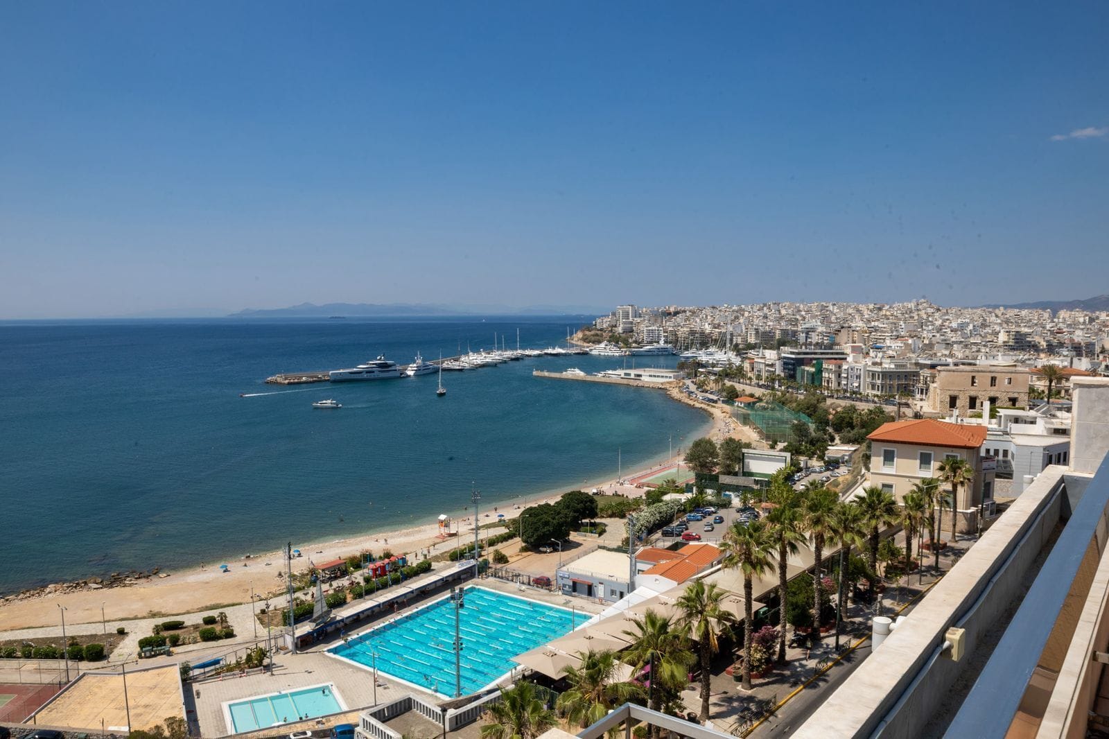 Chambre Double Standard, vue mer | Vue depuis le balcon