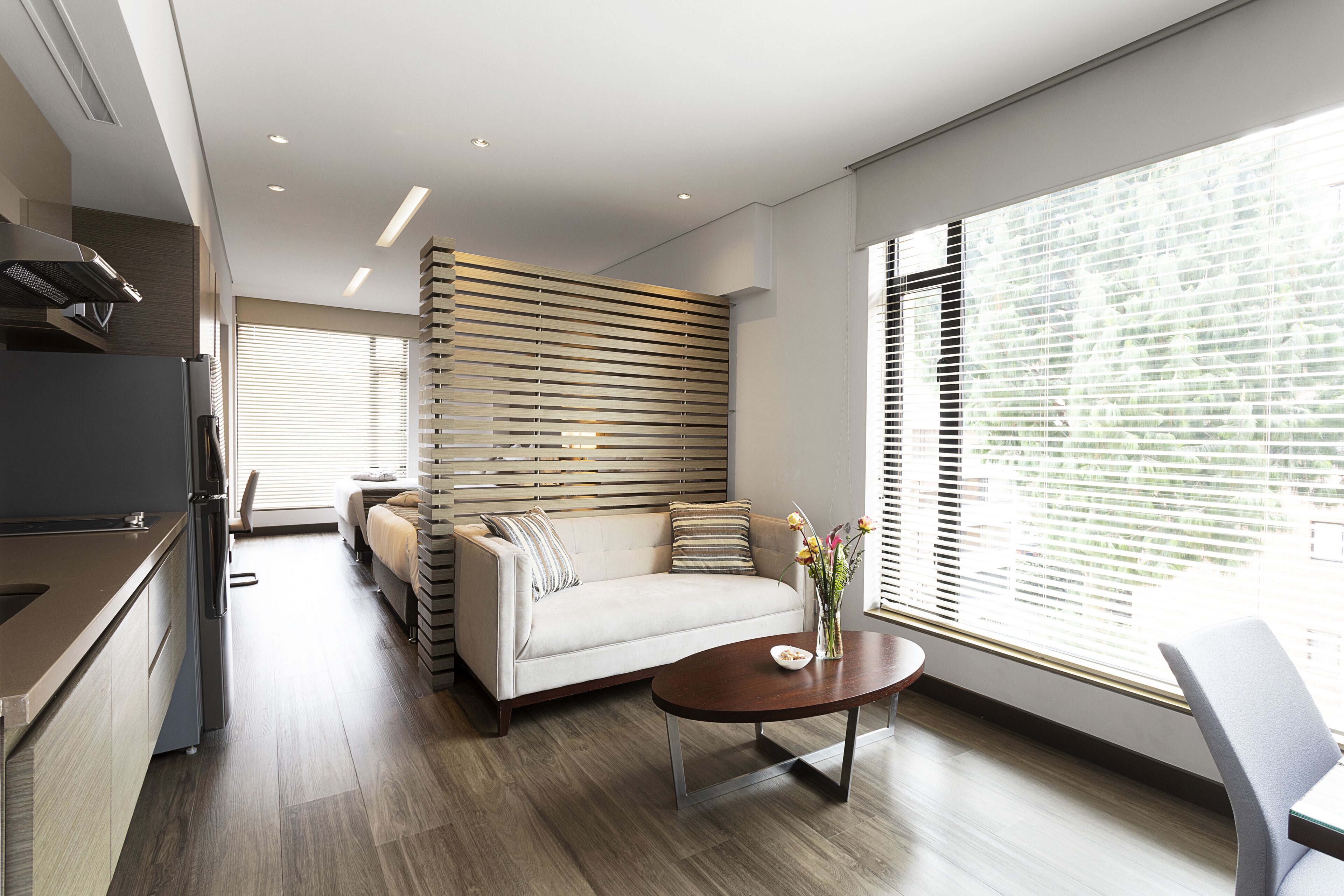 apartment, 2 queen beds | 1 bedroom, premium bedding, minibar, in-room safe