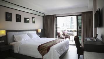 Executive Room | 迷你吧、房內夾萬、遮光窗簾/窗簾、熨斗/熨衫板