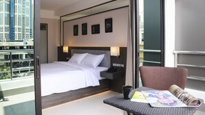Executive Room | Minibar, in-room safe, blackout drapes, iron/ironing board (on request) - Double One by Aspira (Bangkok)