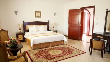 1 chambre, surmatelas, coffres-forts dans les chambres