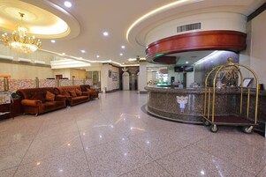 Zona de estar del vestíbulo