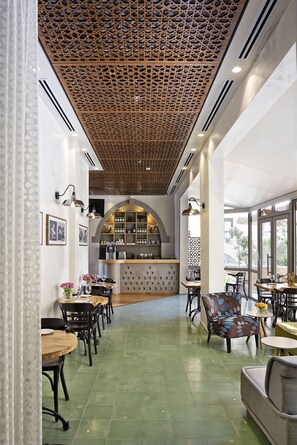 Sala de estar en el lobby