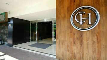 Entrada de la propiedad