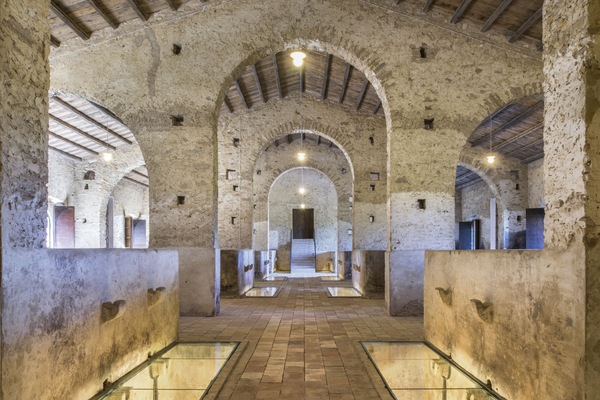 Interior entrance