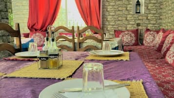 2 restaurants, breakfast, lunch, dinner served; Moroccan cuisine