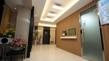 Interior entrance