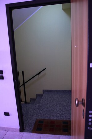 Interior entrance