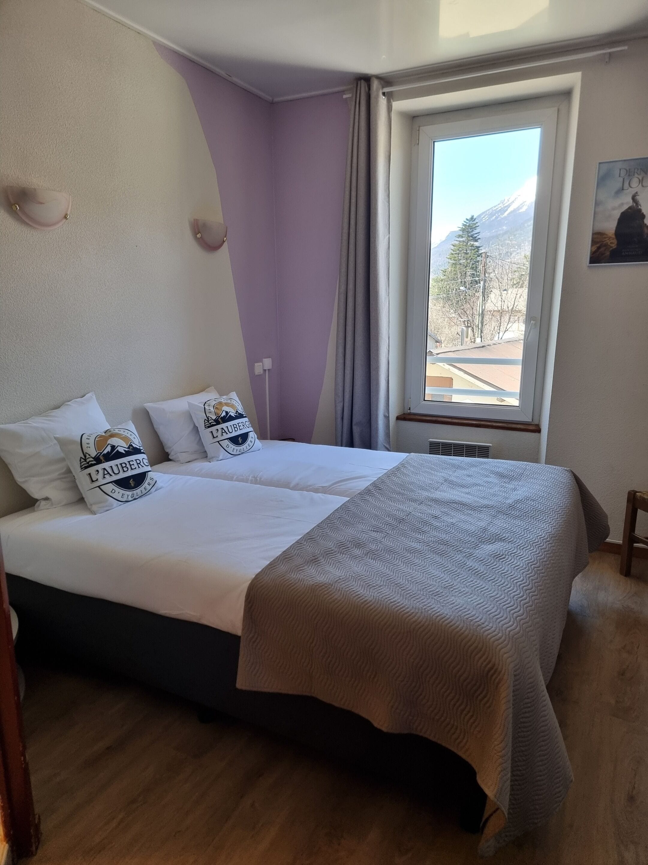 Kamar Double atau Twin, kamar mandi pribadi, pemandangan gunung (hôtel 2 étoiles)