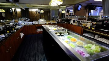 Lunch and dinner served, Japanese cuisine