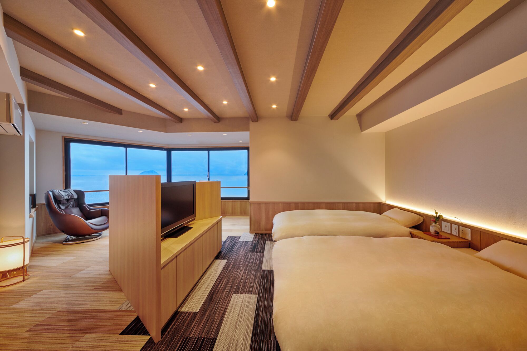 Coffres-forts dans les chambres, décoration personnalisée