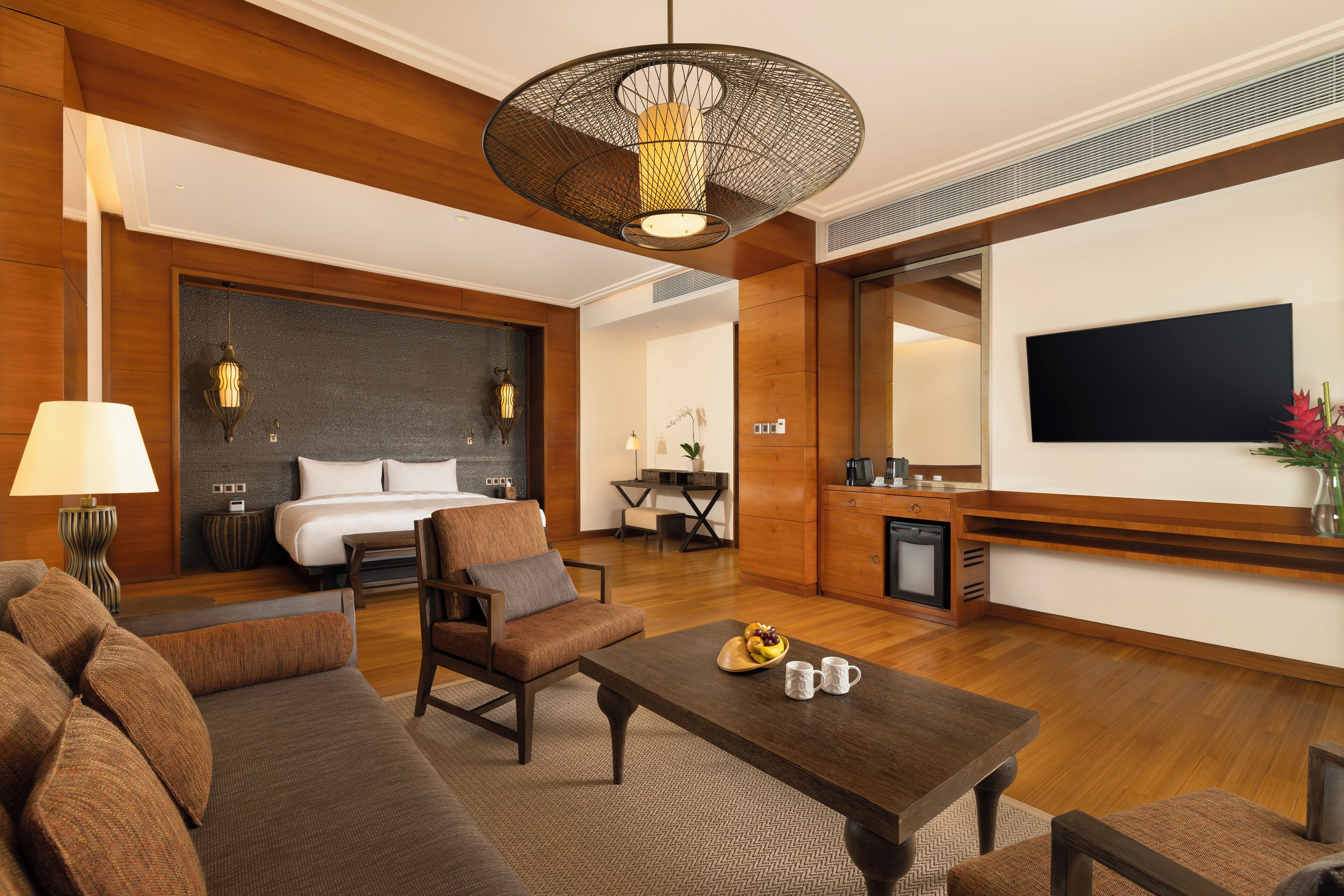 套房, 1 間臥室 | 客房內保險箱、書桌、遮光布/窗簾、隔音