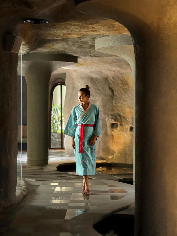 Sauna, steam room, body treatments, hot stone massages