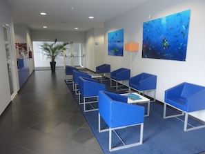 Sitzecke in der Lobby