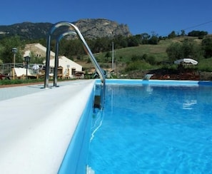 Seasonal outdoor pool