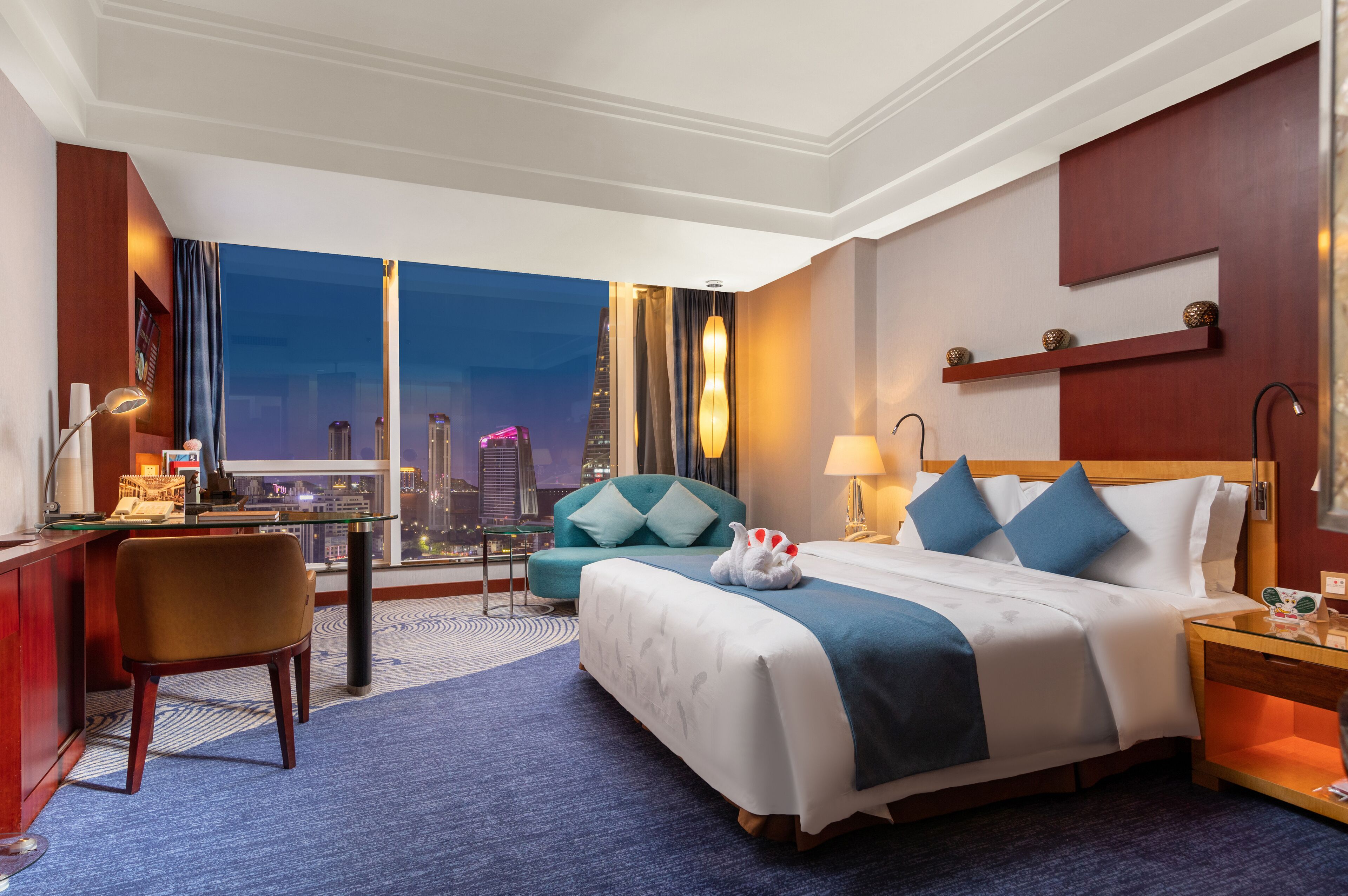 1 habitación, ropa de cama de alta calidad y minibar 