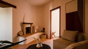 Superior Terrace Apartment | 1 多间卧室、防过敏的被褥、免费迷你吧物品、遮光窗帘