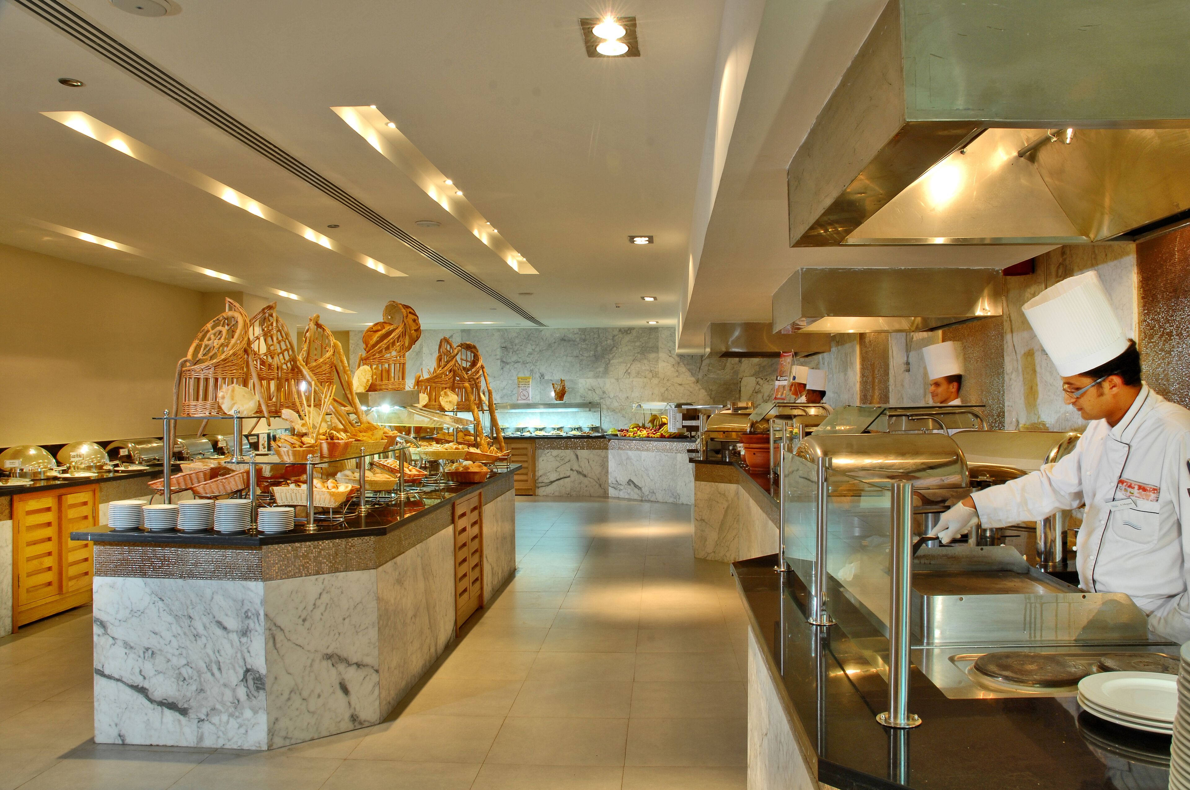 Desayuno buffet incluido todos los días 