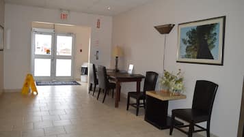 Khu tiếp khách ở sảnh