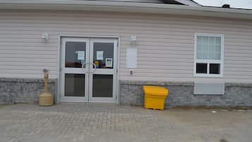 Façade de l’hébergement