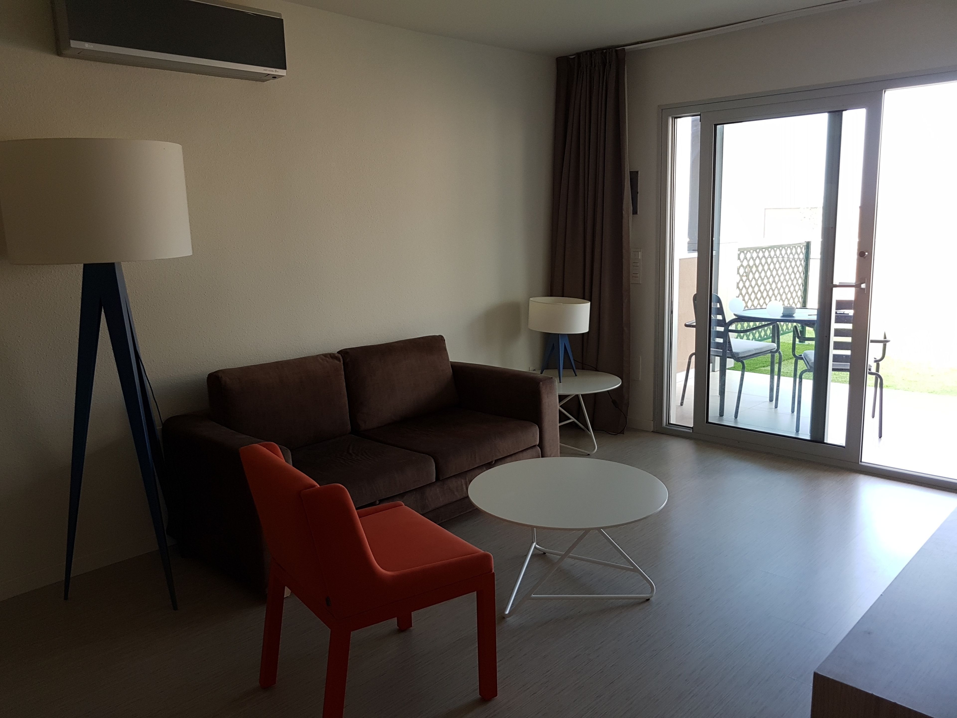 desk, blackout curtains, iron/ironing board, free cots/infant beds