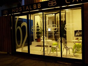 Front of property – evening/night