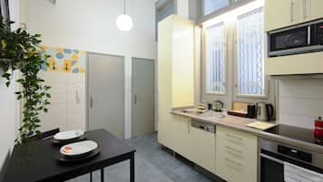 特级公寓, 2 间卧室 | 私人厨房 | 冰箱、炉灶、洗碗机、厨具/餐具