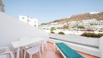 Uitzicht vanuit accommodatie