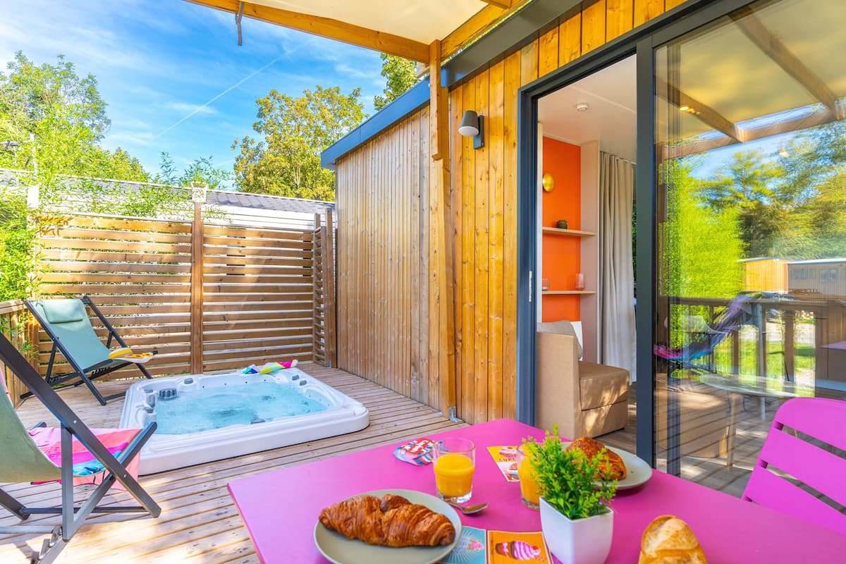 Casa rodante Deluxe | Terraza o patio
