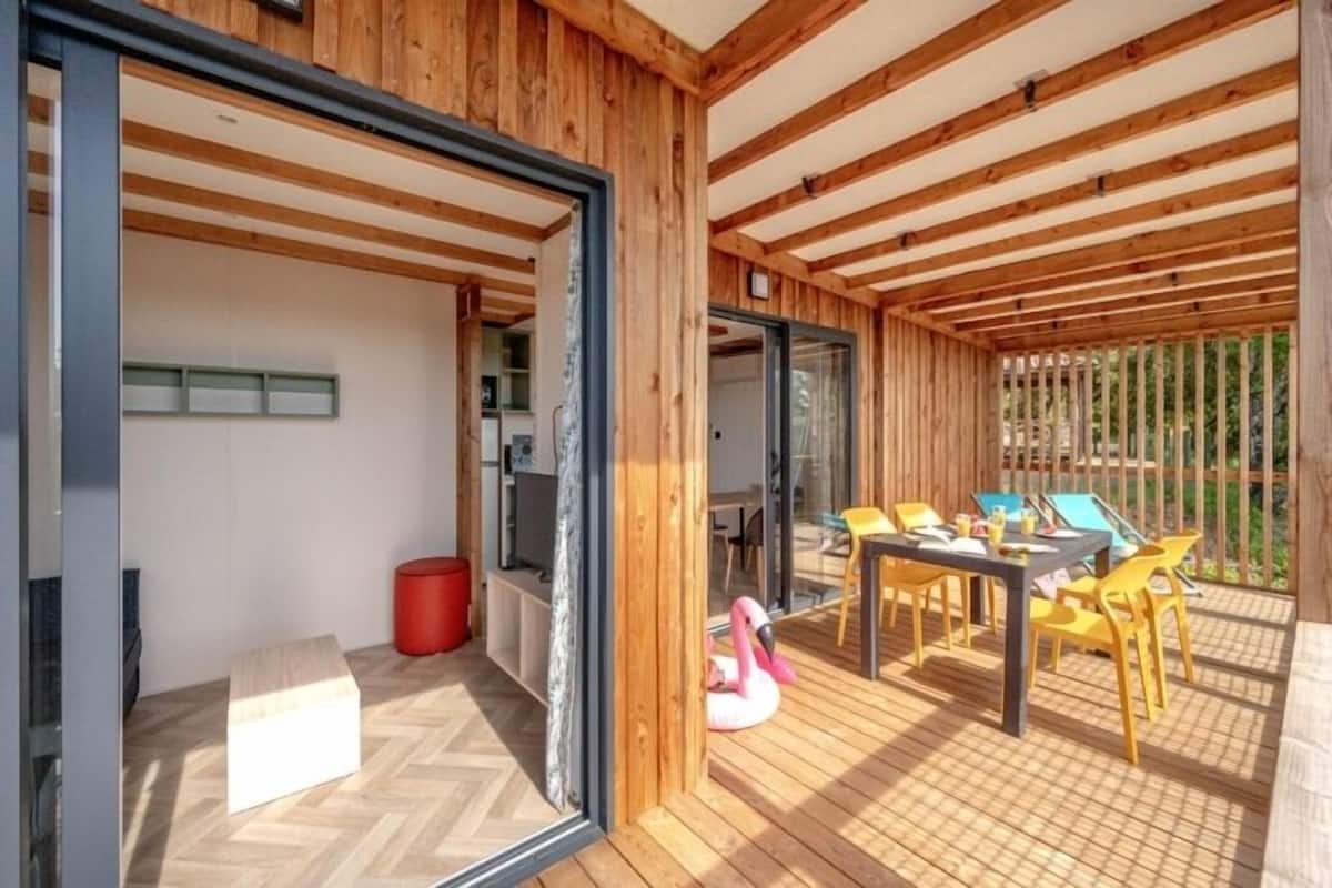 Alpehytte – superior | Terrasse/patio