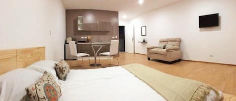 Deluxe Apartment, 1 Bedroom, Kitchen