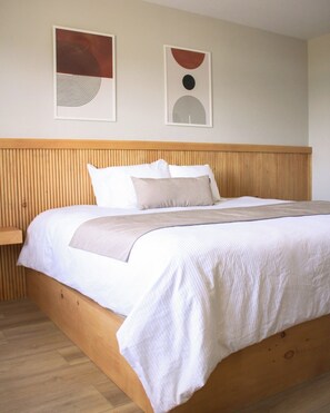 华丽客房 | Select Comfort 床、办公桌、隔音、免费 WiFi