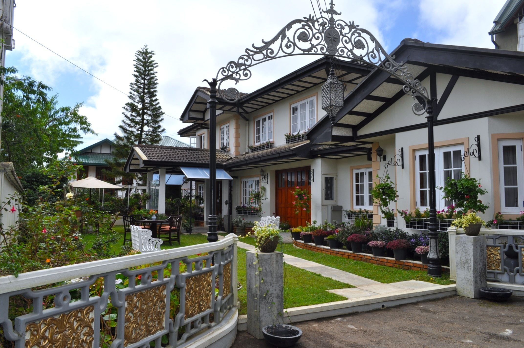 Fassade der Unterkunft