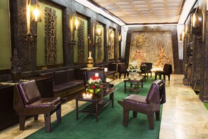 Sala de estar en el lobby