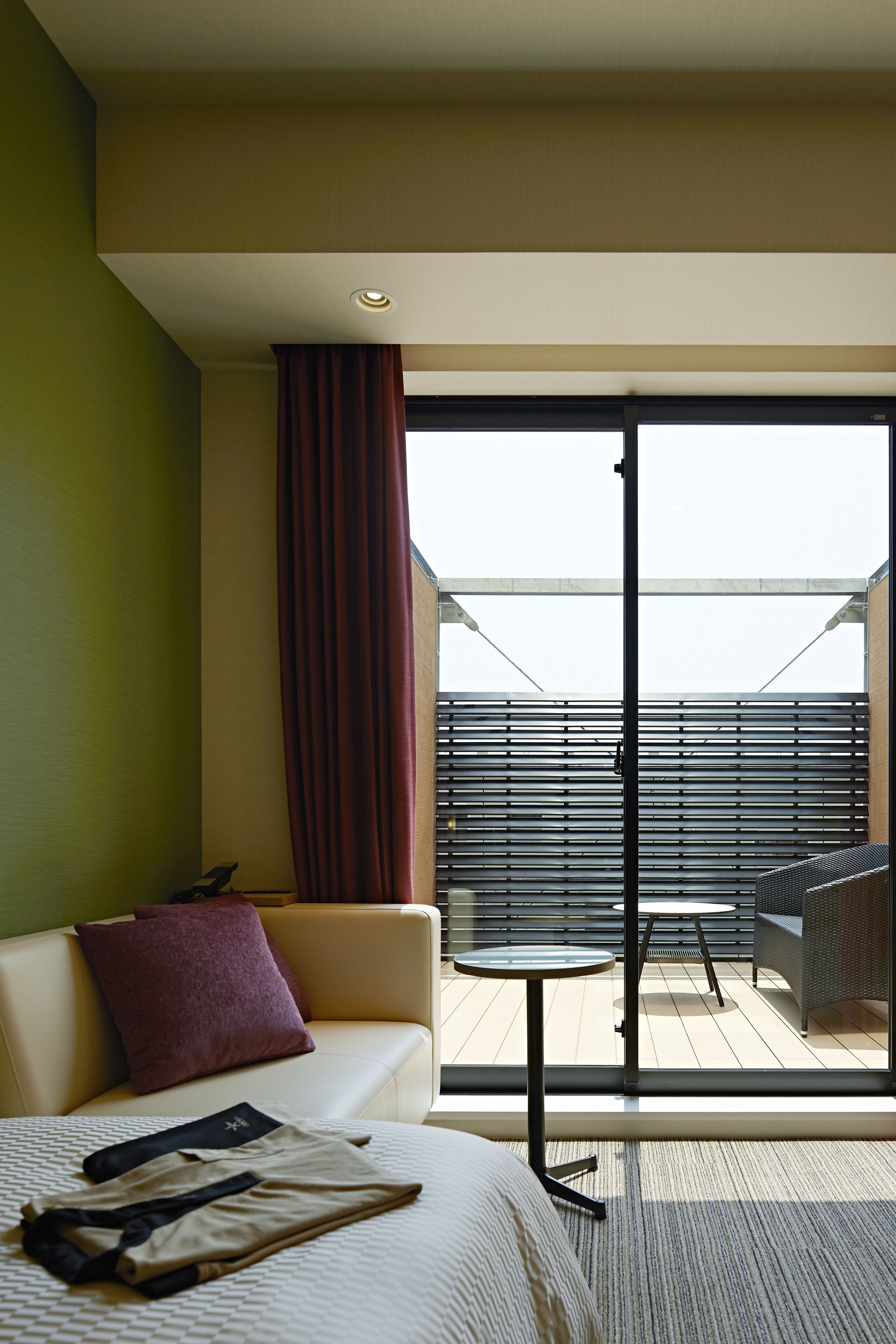 terrace sofa twin room, non smoking (shower-booth only) | terrace/patio