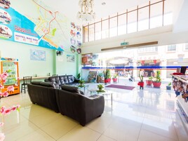 Sala de estar en el lobby