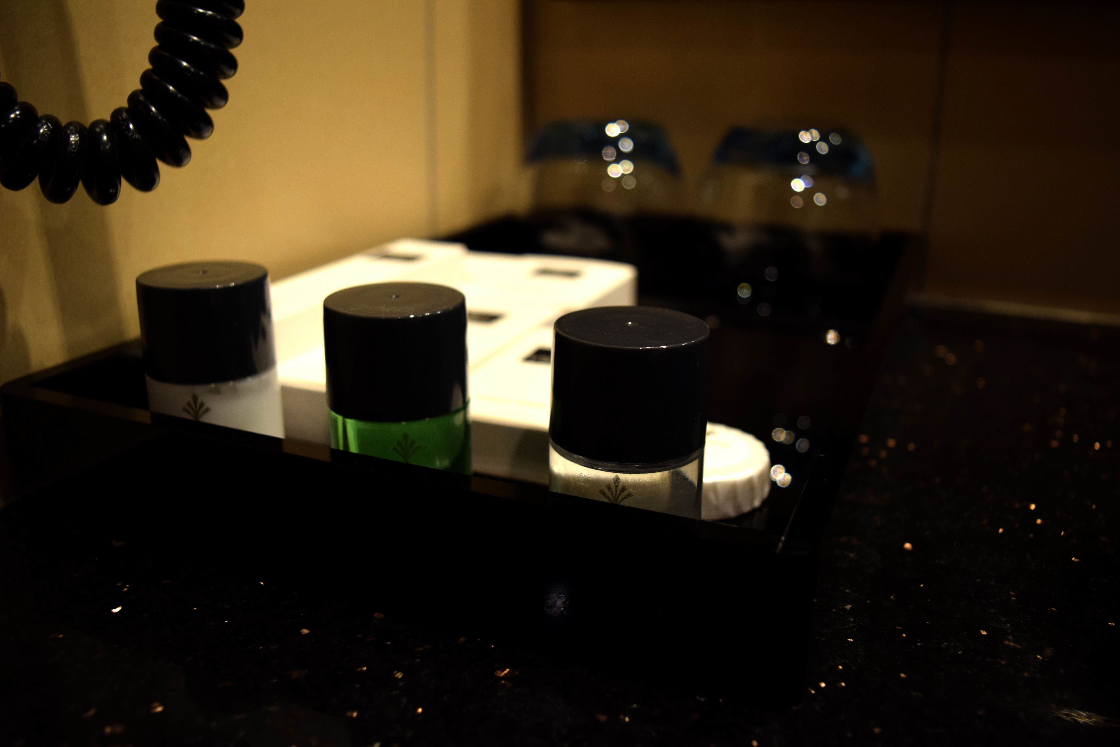 deluxe room | bathroom | shower, free toiletries, hair dryer, bidet