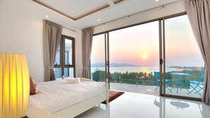 Comfort Villa, 4 Bedrooms, Private Pool, Sea View - Villa Blue Bay 4 Bedroom Pool Villa (Koh Samui)