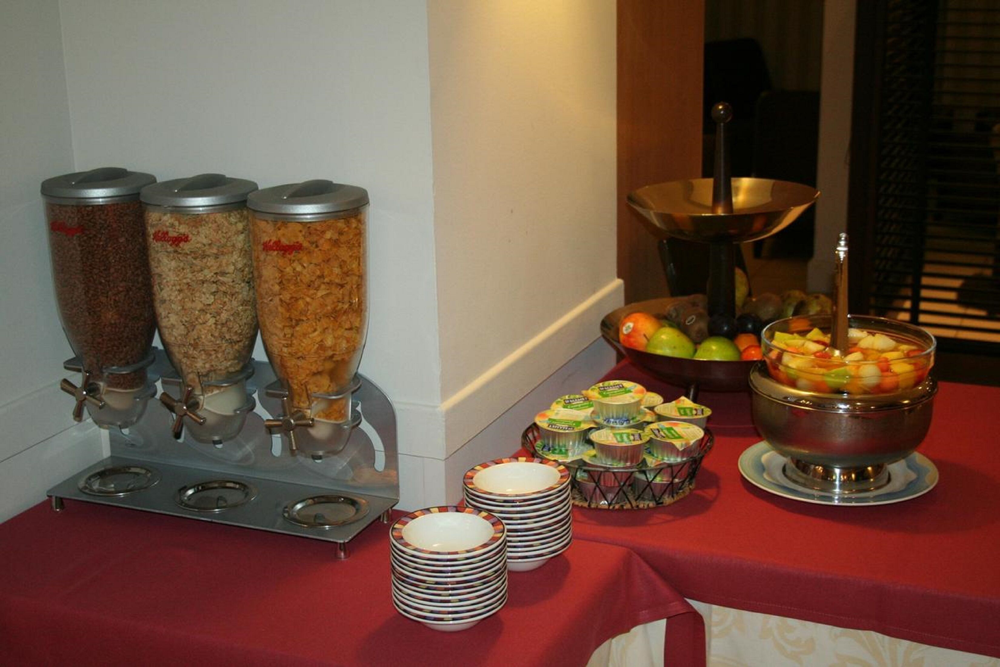 daily buffet breakfast (eur 16 per person)