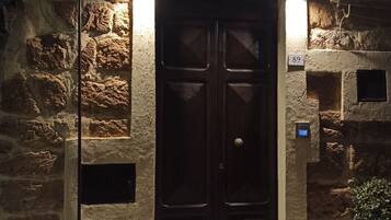 Fassade der Unterkunft