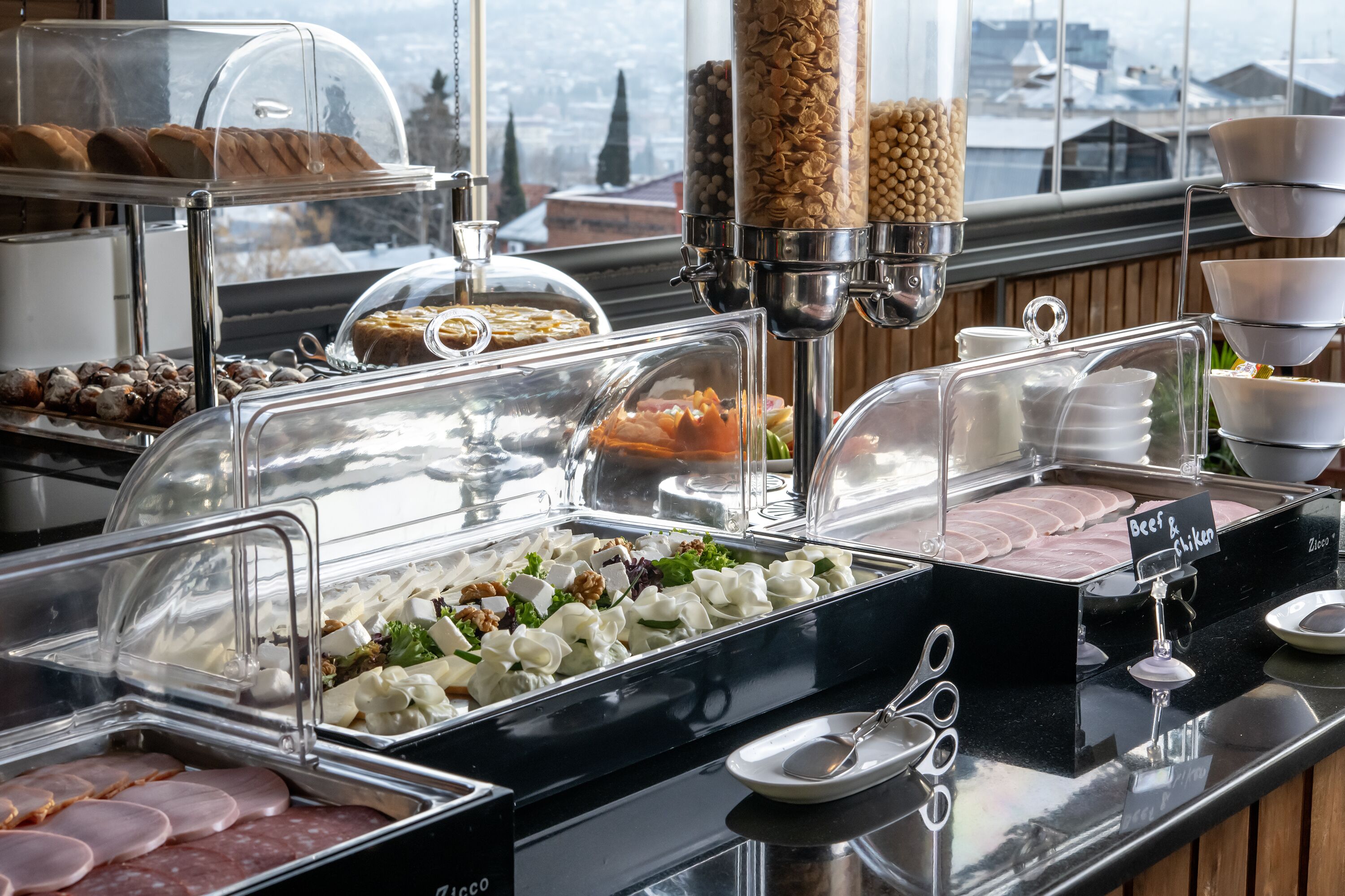 daily breakfast for a fee