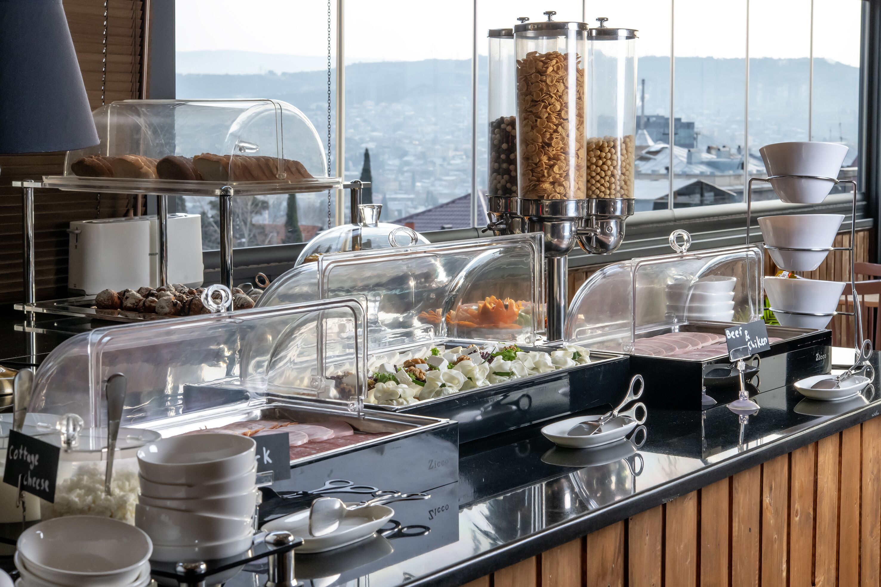 daily breakfast for a fee