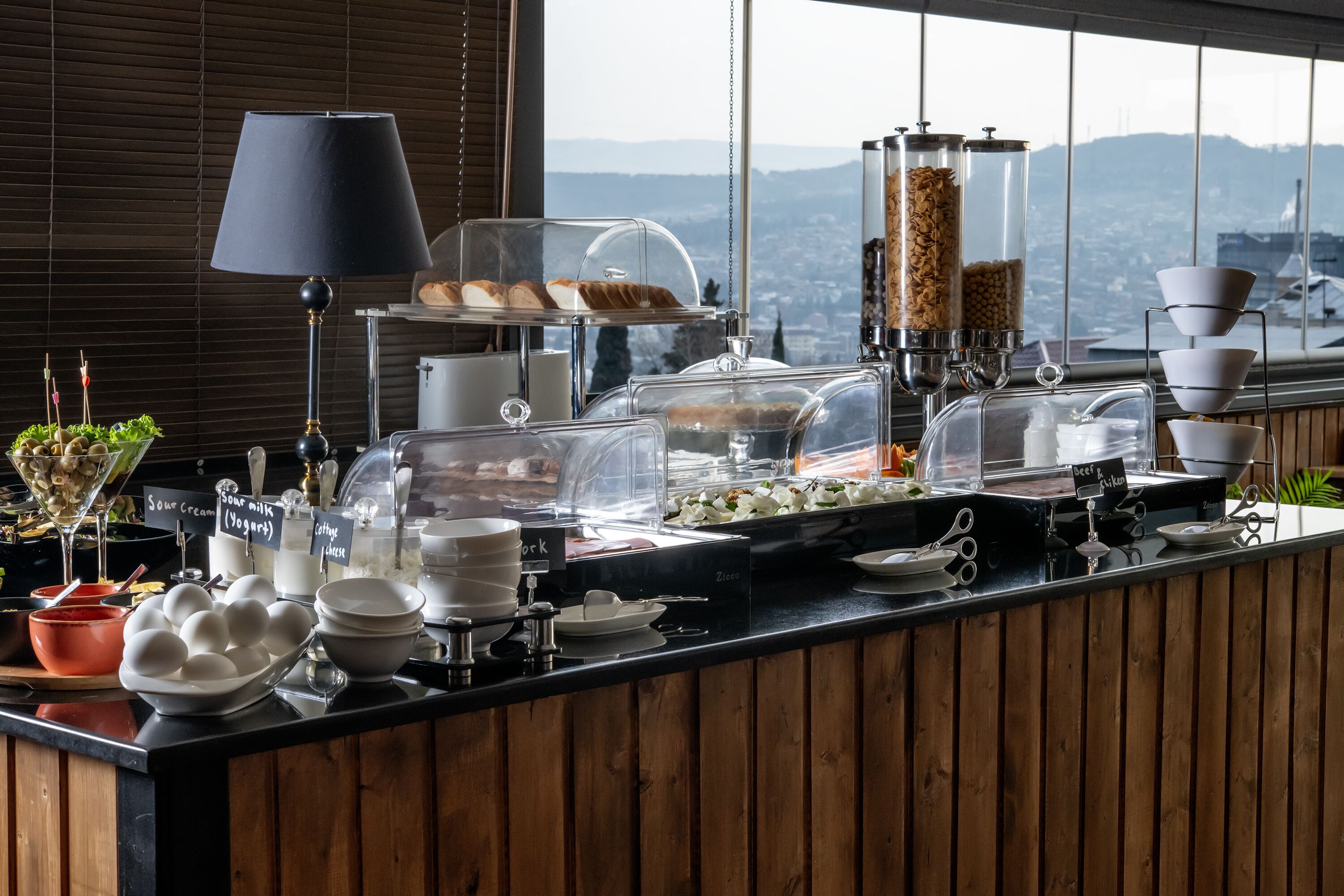 daily breakfast for a fee