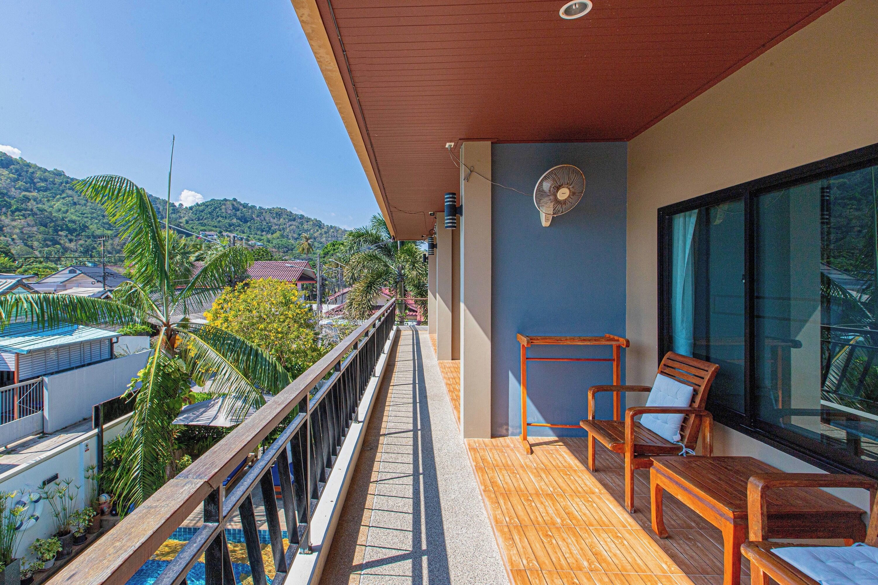 Suite, 1 dormitori, balcó, vistes a la muntanya | Vista des de l'habitació