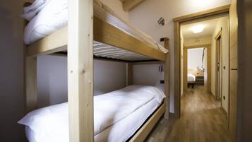 Apartment, 2 Bedrooms | 1 bedroom, down comforters, cribs/infant beds, free WiFi