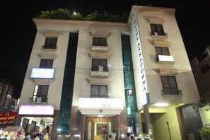Front of property – evening/night