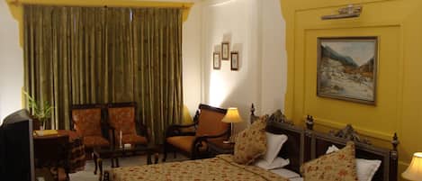 7 bedrooms, premium bedding, memory-foam beds, individually decorated