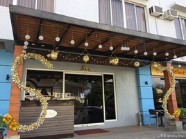 Entrada al alojamiento